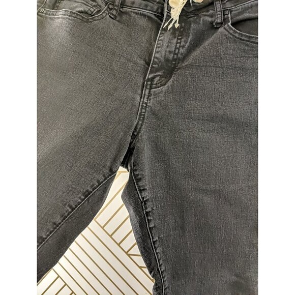 V 1969 Women's  Italia Abbigliamento Sportivo SRL Skinny Jeans Black Size 30/10 - Picture 6 of 10